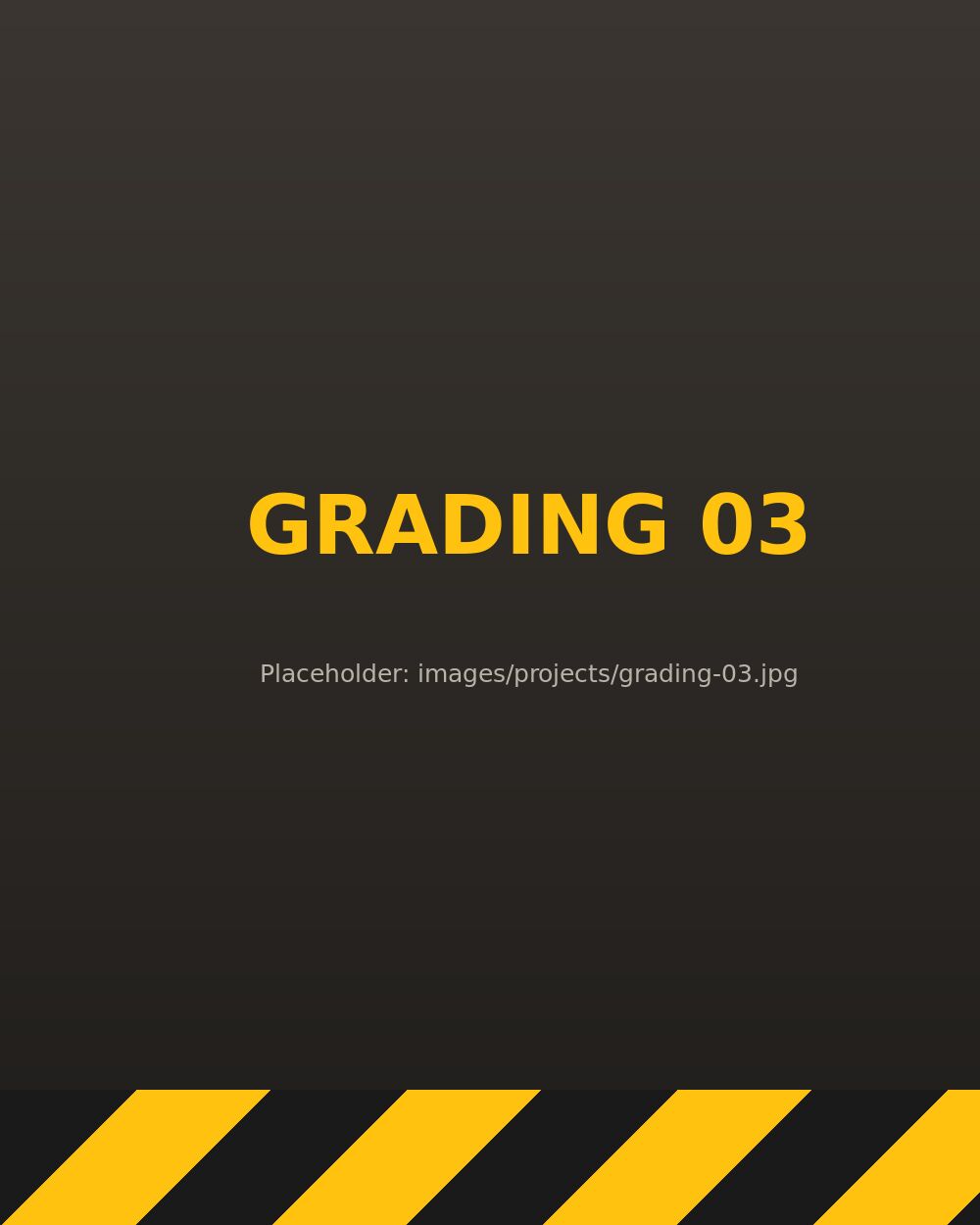 Grading project, [city], FL