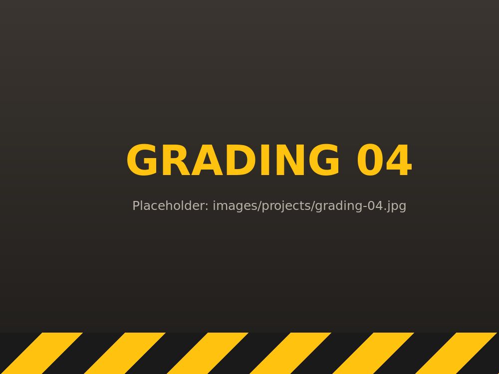 Grading project, [city], FL