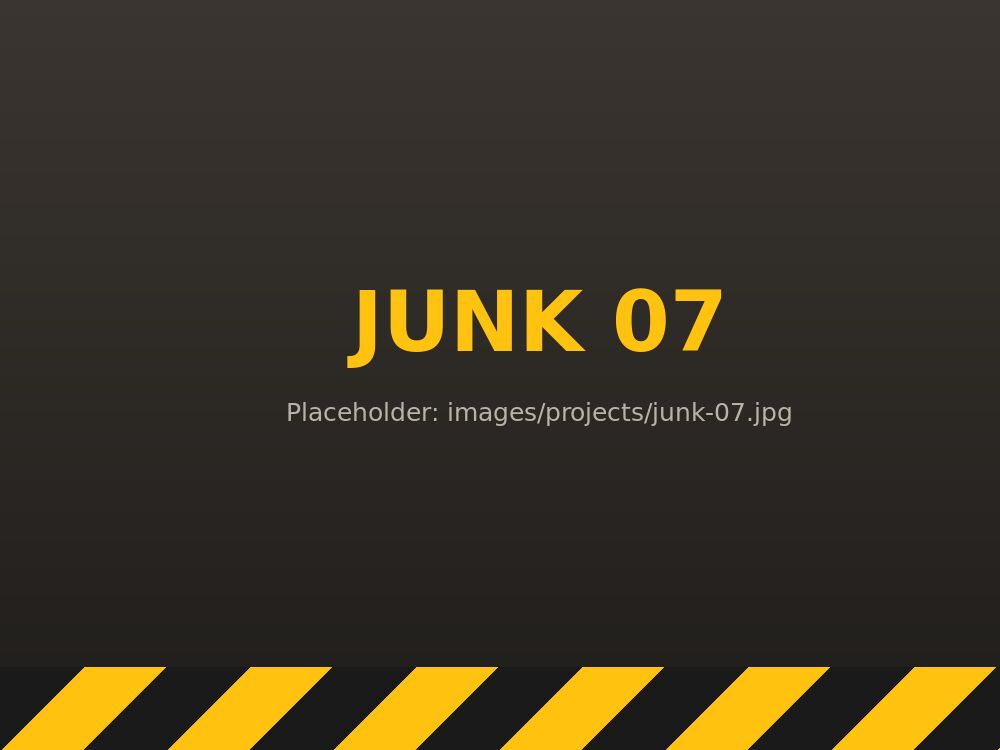 Junk Removal project, [city], FL